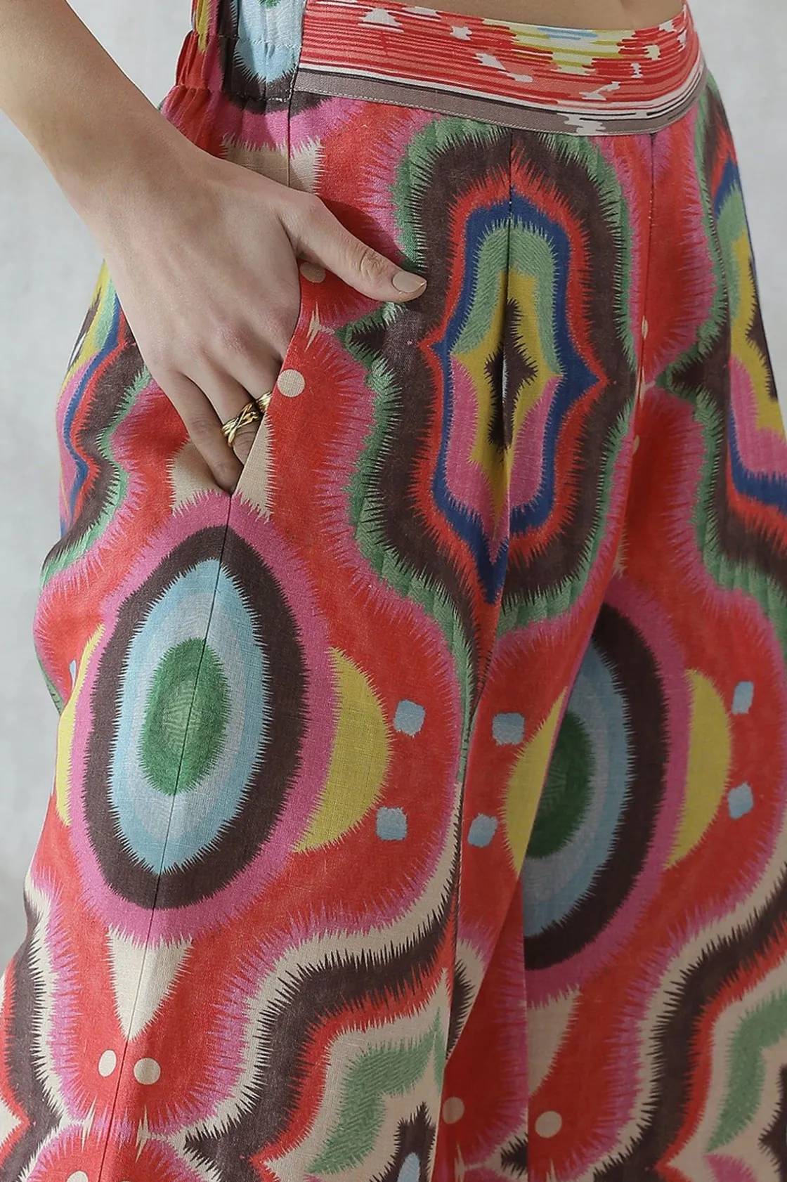 RANNA GILL Pants-Aepen Pants Multi
