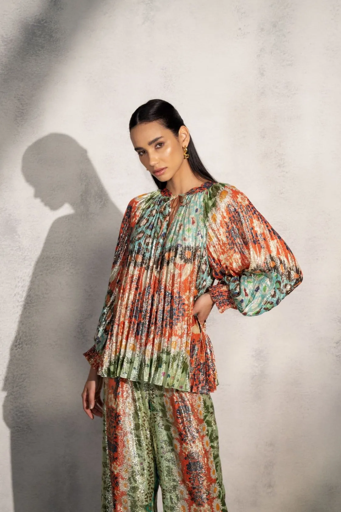 RANNA GILL Tops-Alani Blouse Multi