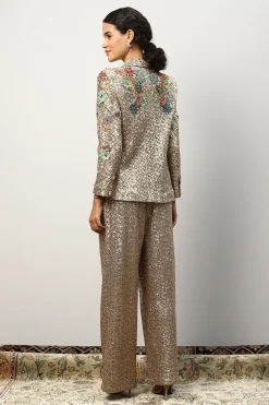 RANNA GILL Matching Sets-Alisha Pekha In Dawn Pants Golden