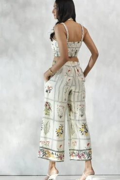RANNA GILL Pants-Amanda Pant Off White