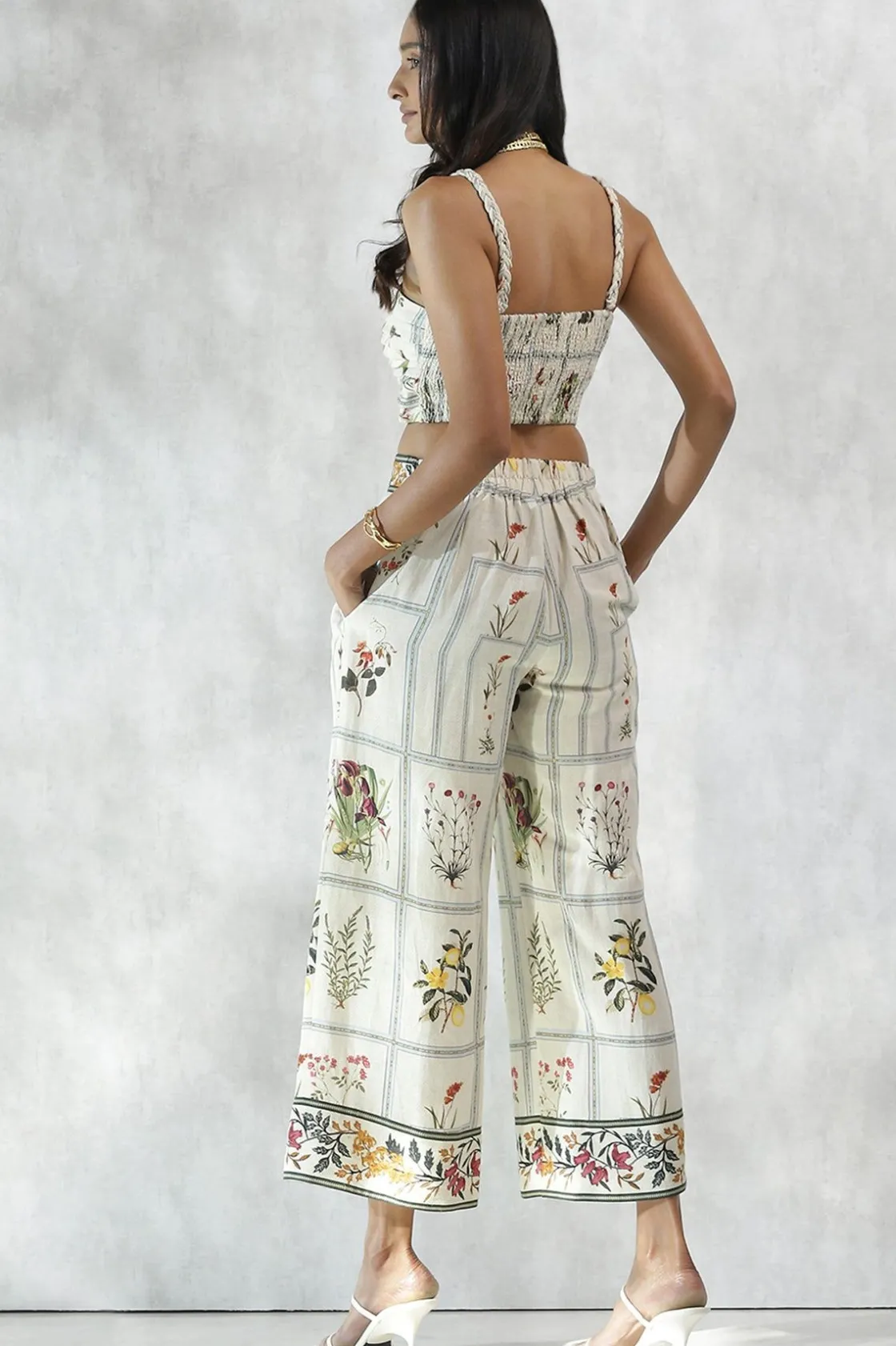RANNA GILL Pants-Amanda Pant Off White