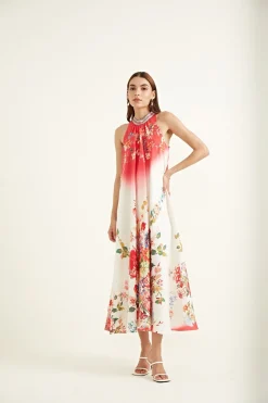 RANNA GILL Dresses-Amella Dress Ivory