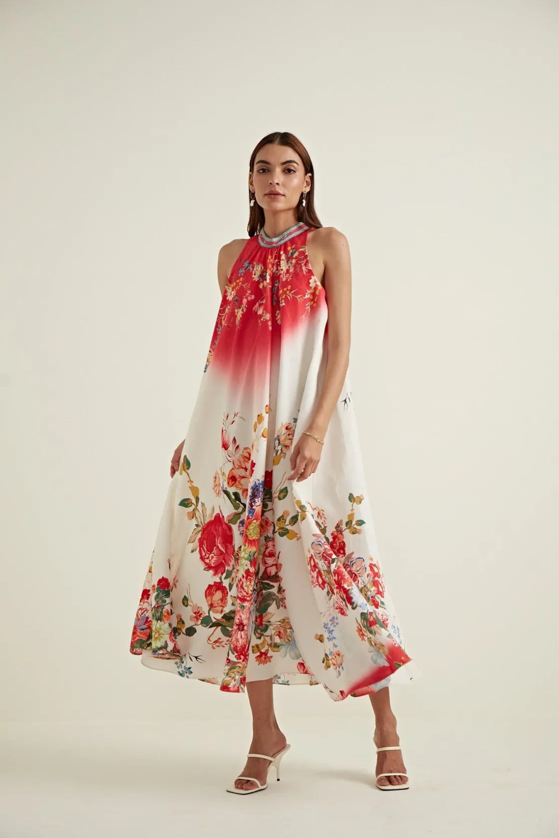 RANNA GILL Dresses-Amella Dress Ivory