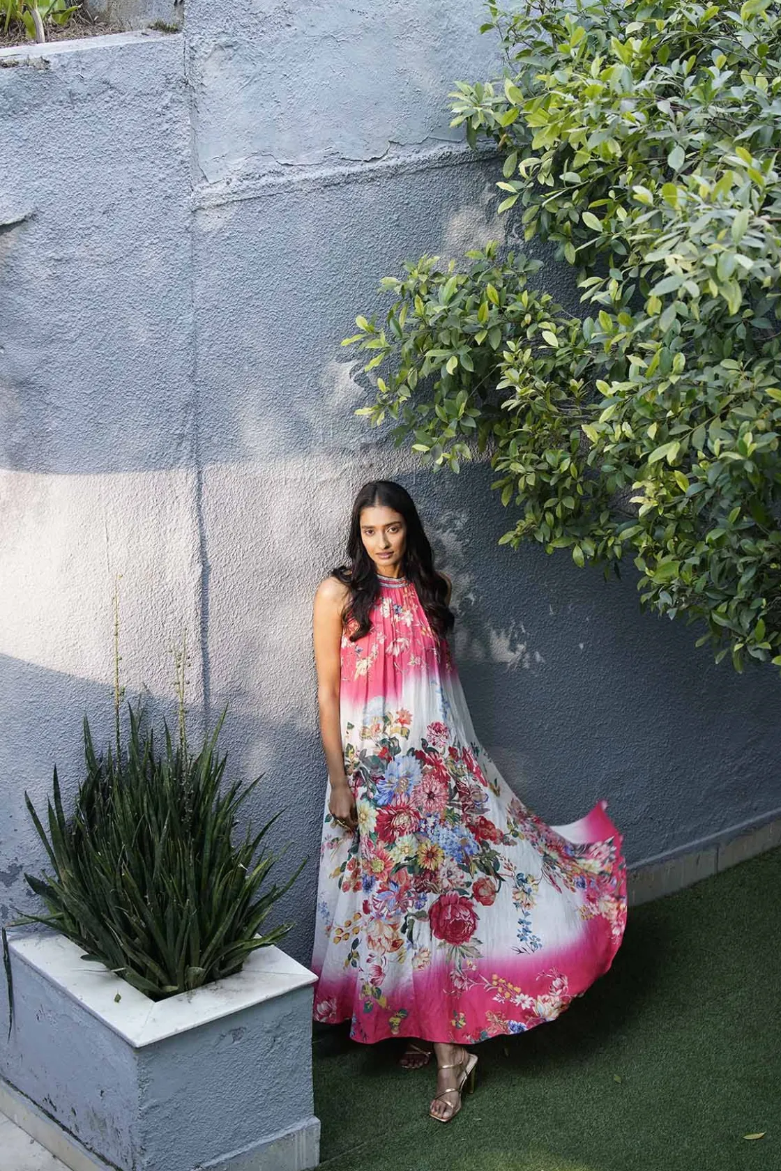 RANNA GILL Dresses-Amella Dress Ivory