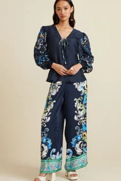 RANNA GILL Matching Sets-Aubery Matching Set Navy