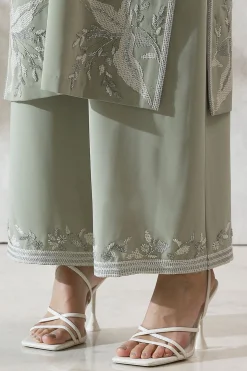RANNA GILL Indian Tunic Sets-Avani Tunic Set Celadon