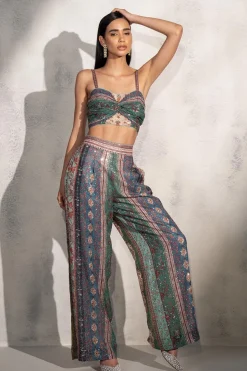 RANNA GILL Matching Sets-Azaria Bustier Multi