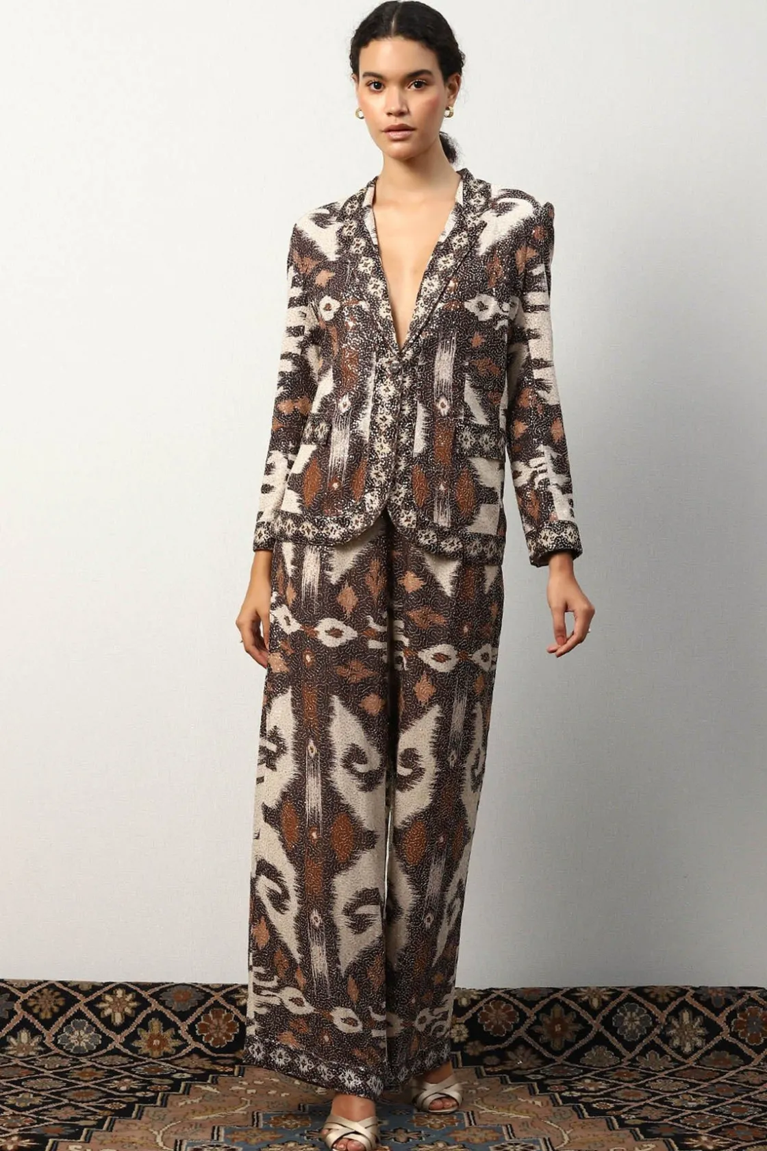 RANNA GILL Jackets-Blair Jacket Brown