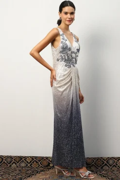RANNA GILL Dresses-Camalia Dress Grey