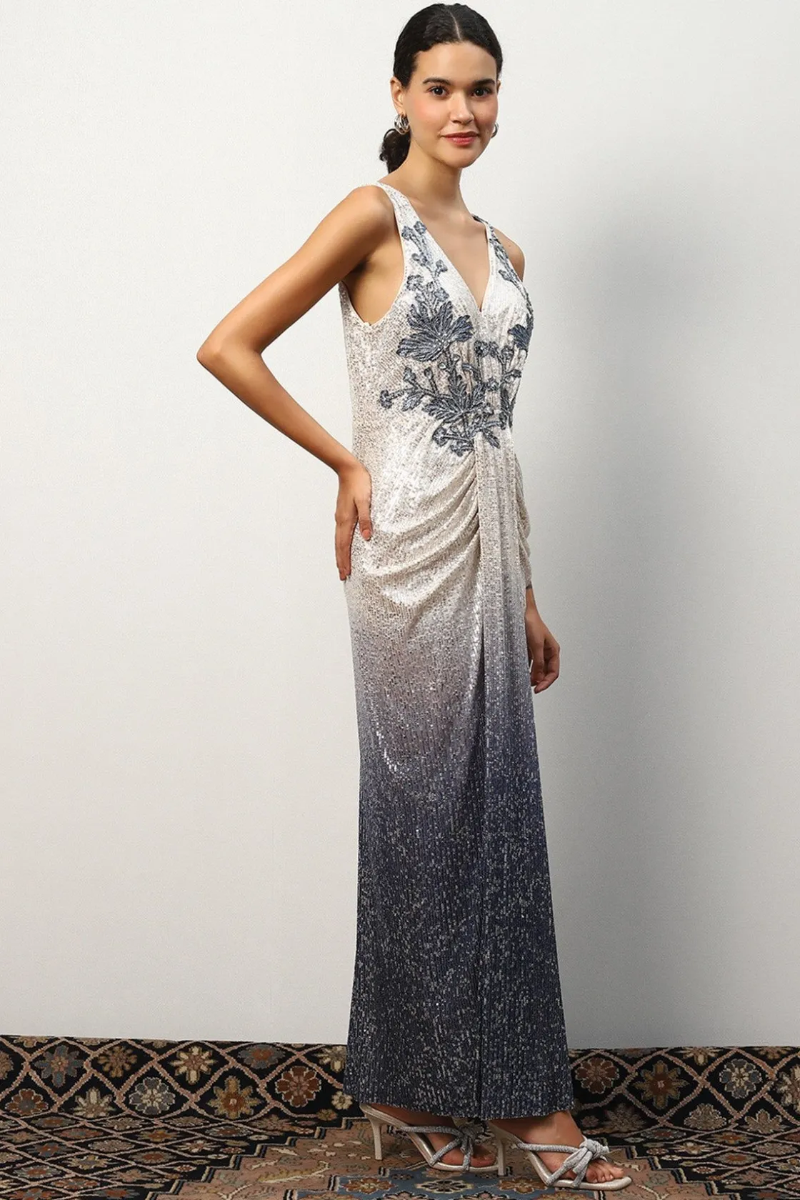 RANNA GILL Dresses-Camalia Dress Grey