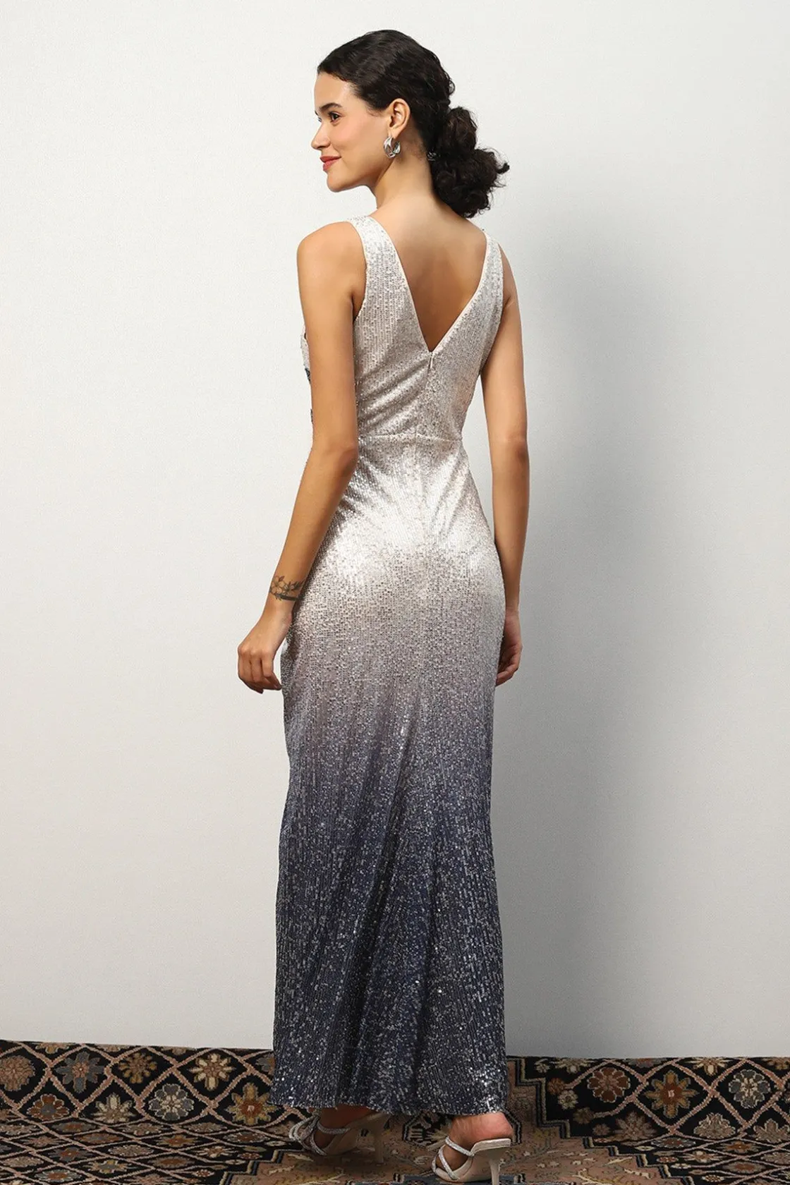 RANNA GILL Dresses-Camalia Dress Grey
