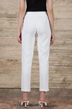 RANNA GILL Classic Pants-Camilla Pant White
