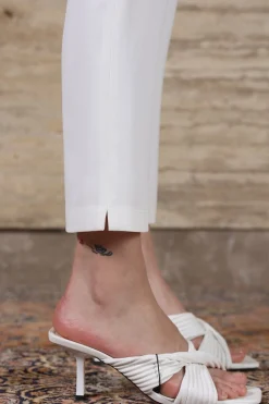 RANNA GILL Classic Pants-Camilla Pant White