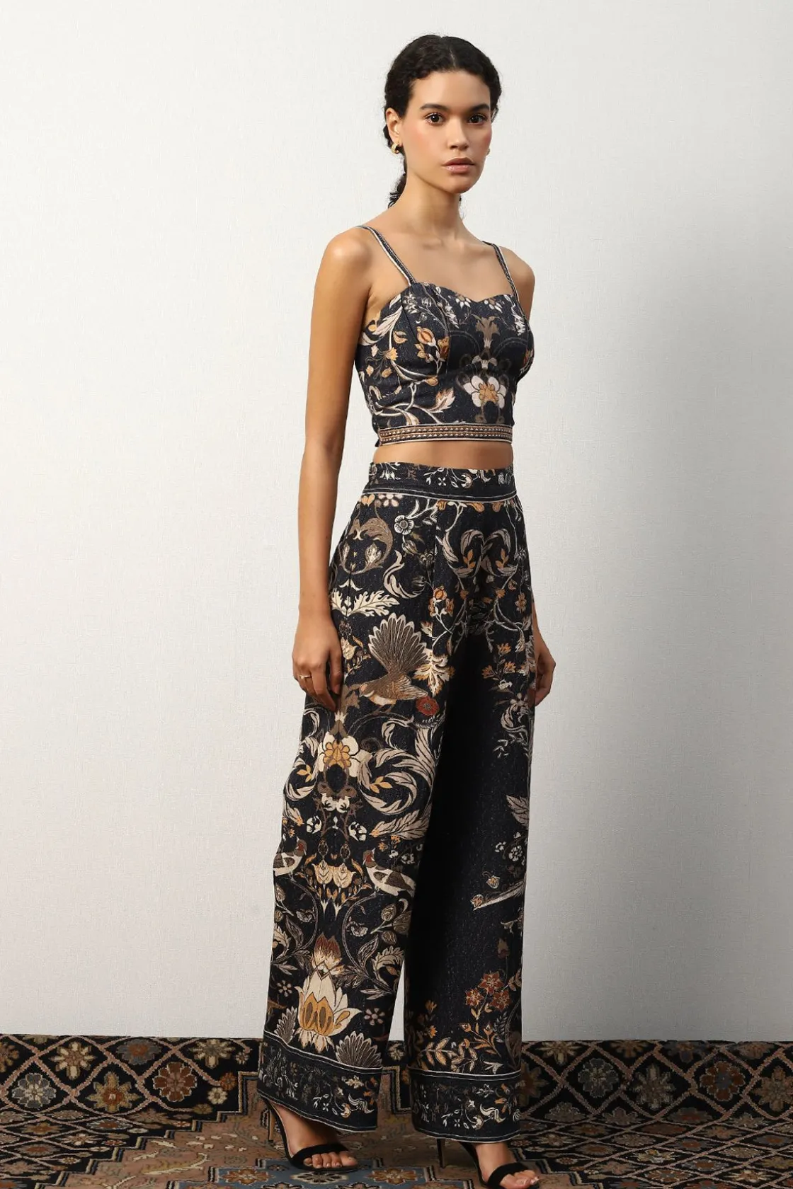 RANNA GILL Tops-Caroline Corset Black