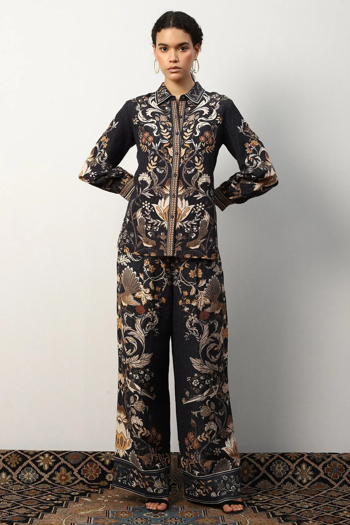 RANNA GILL Tops-Celia Blouse Black