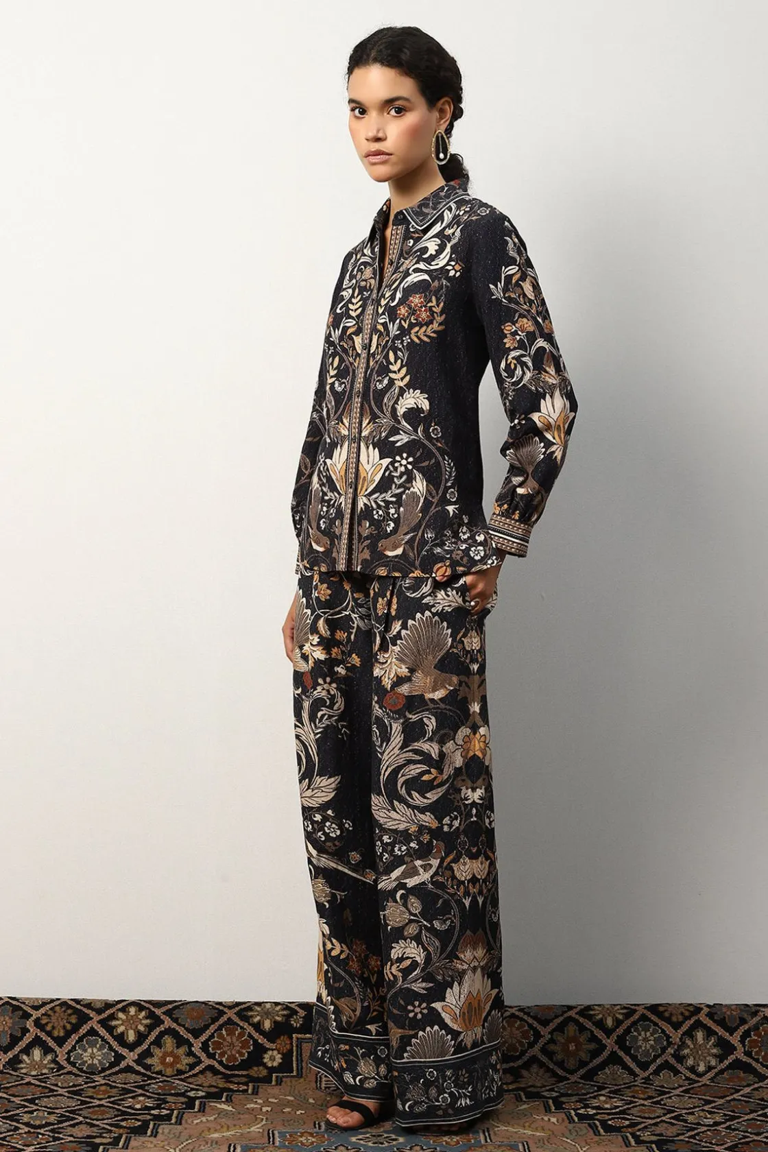RANNA GILL Tops-Celia Blouse Black