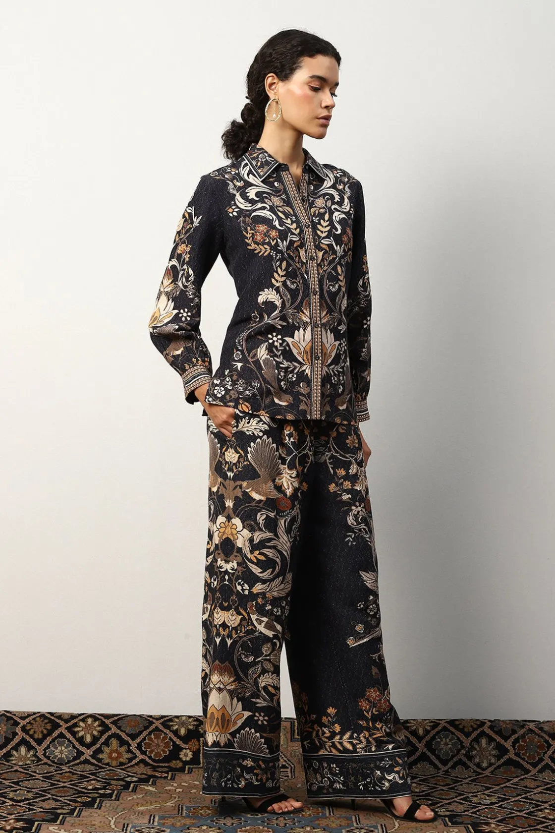 RANNA GILL Tops-Celia Blouse Black