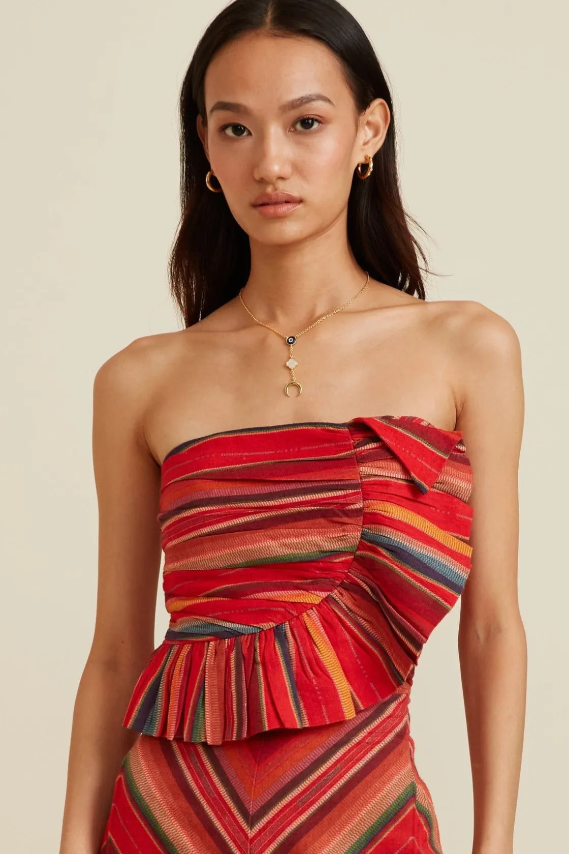 RANNA GILL Tops-Dafni Corset Multicolor