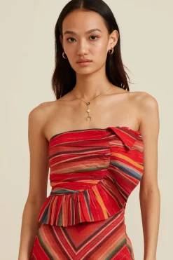 RANNA GILL Tops-Dafni Corset Multicolor