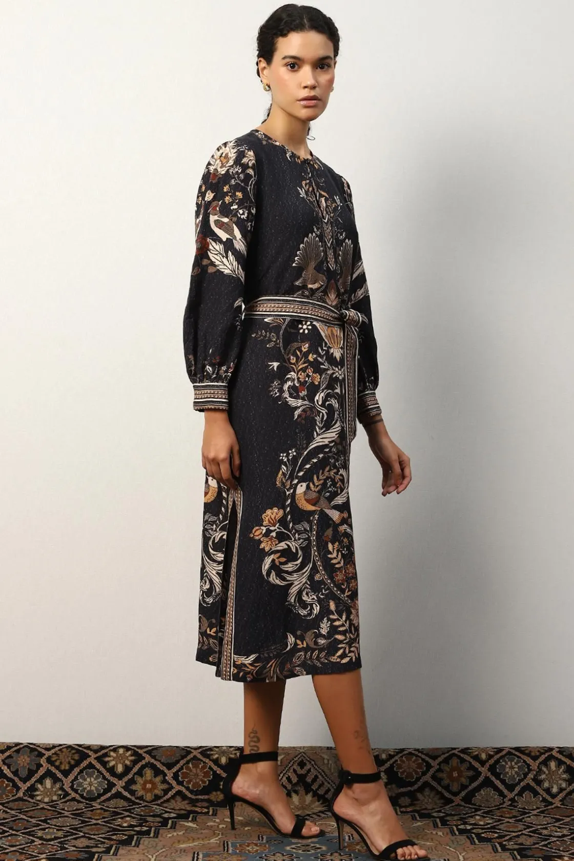 RANNA GILL Tunics-Darlie Dress Black