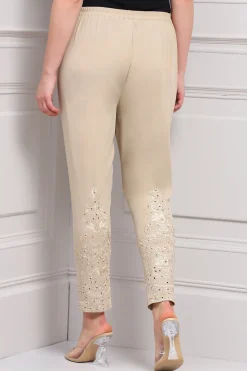 RANNA GILL Classic Pants-Diana Pant Beige