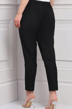 RANNA GILL Classic Pants-Diana Pant Black