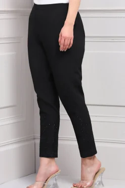 RANNA GILL Classic Pants-Diana Pant Black