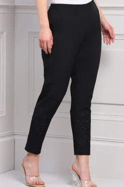 RANNA GILL Classic Pants-Diana Pant Black