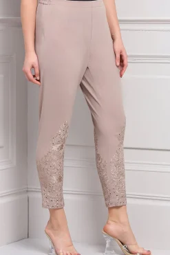 RANNA GILL Classic Pants-Diana Pant Dark Beige