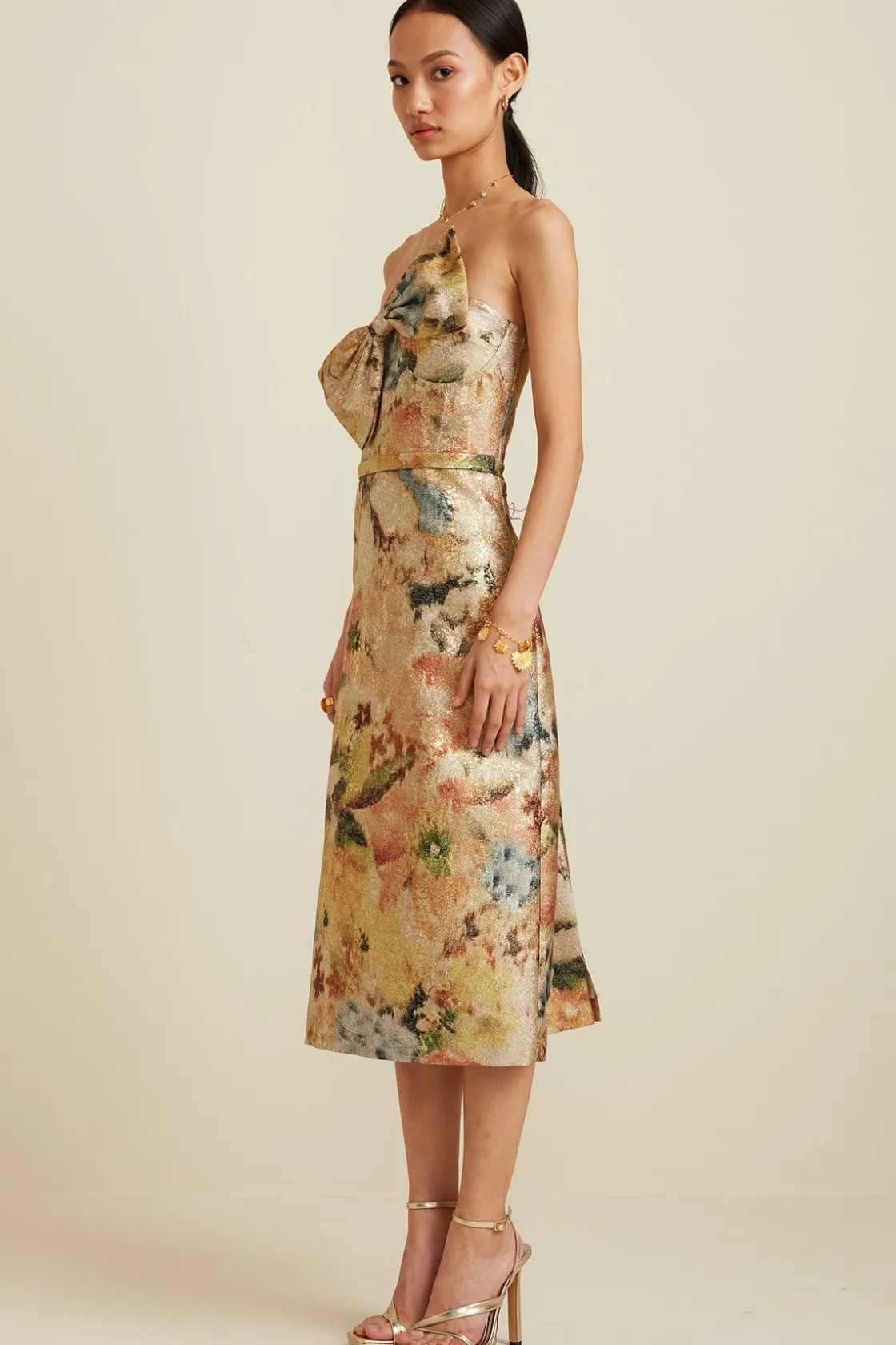 RANNA GILL Dresses-Ember Dress Yellow