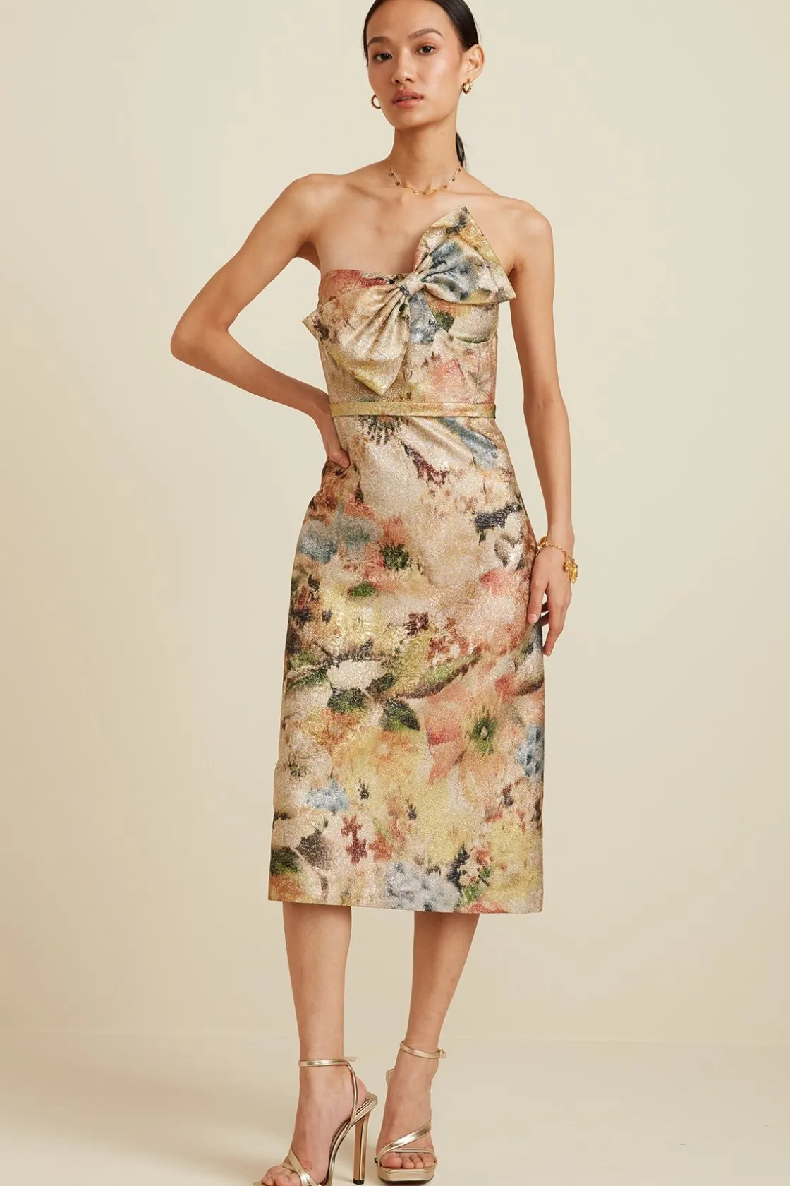 RANNA GILL Dresses-Ember Dress Yellow