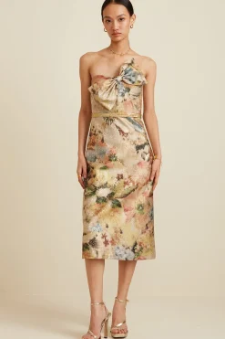 RANNA GILL Dresses-Ember Dress Yellow