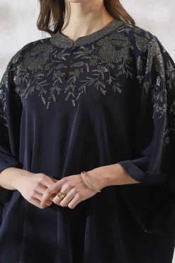RANNA GILL Matching Sets-Emily Matching Set Navy Blue