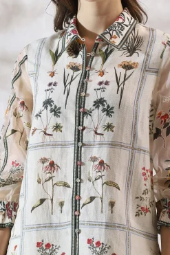 RANNA GILL Tops-Emma Blouse Off White