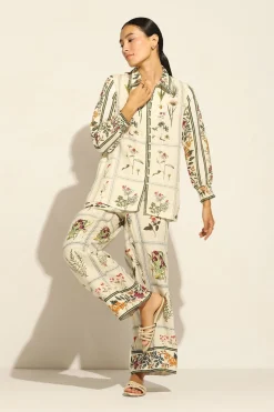 RANNA GILL Tops-Emma Blouse Off White