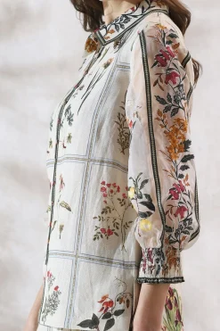 RANNA GILL Tops-Emma Blouse Off White