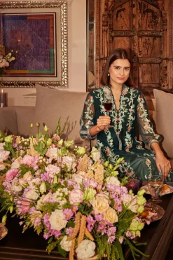 RANNA GILL Tunics-Emory Tunic Teal Forest
