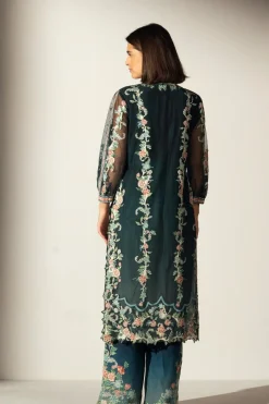 RANNA GILL Tunics-Emory Tunic Teal Forest