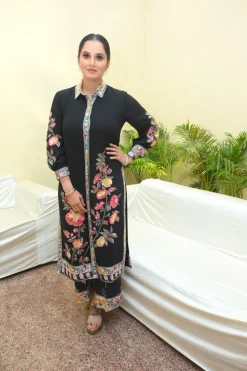 RANNA GILL Tunics-Hestia Tunic Black