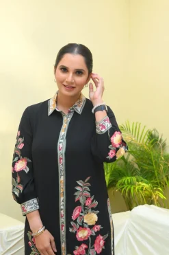 RANNA GILL Tunics-Hestia Tunic Black