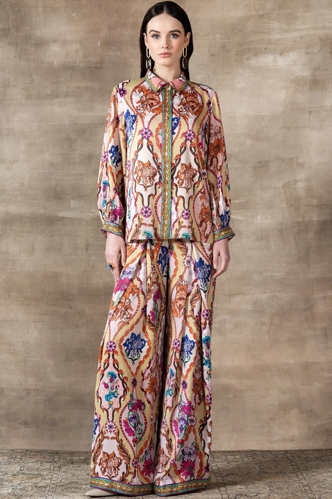 RANNA GILL Matching Sets-Holly Blouse Multi