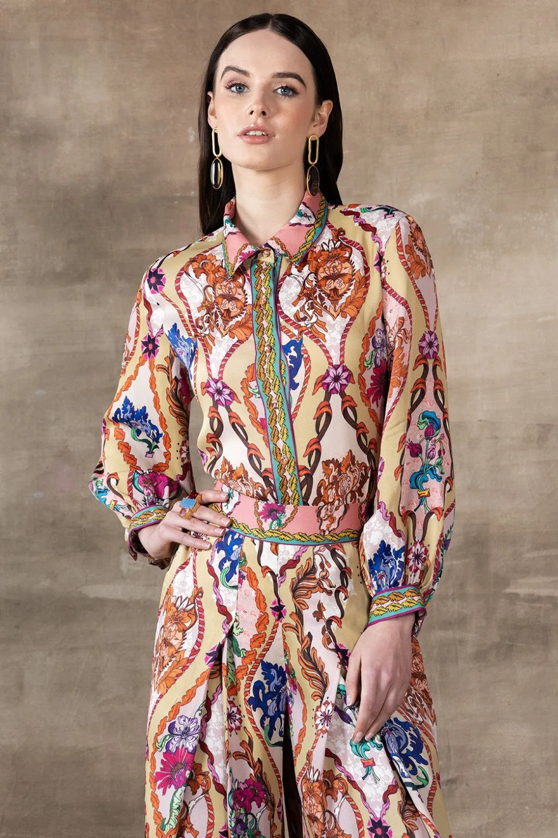 RANNA GILL Matching Sets-Holly Blouse Multi