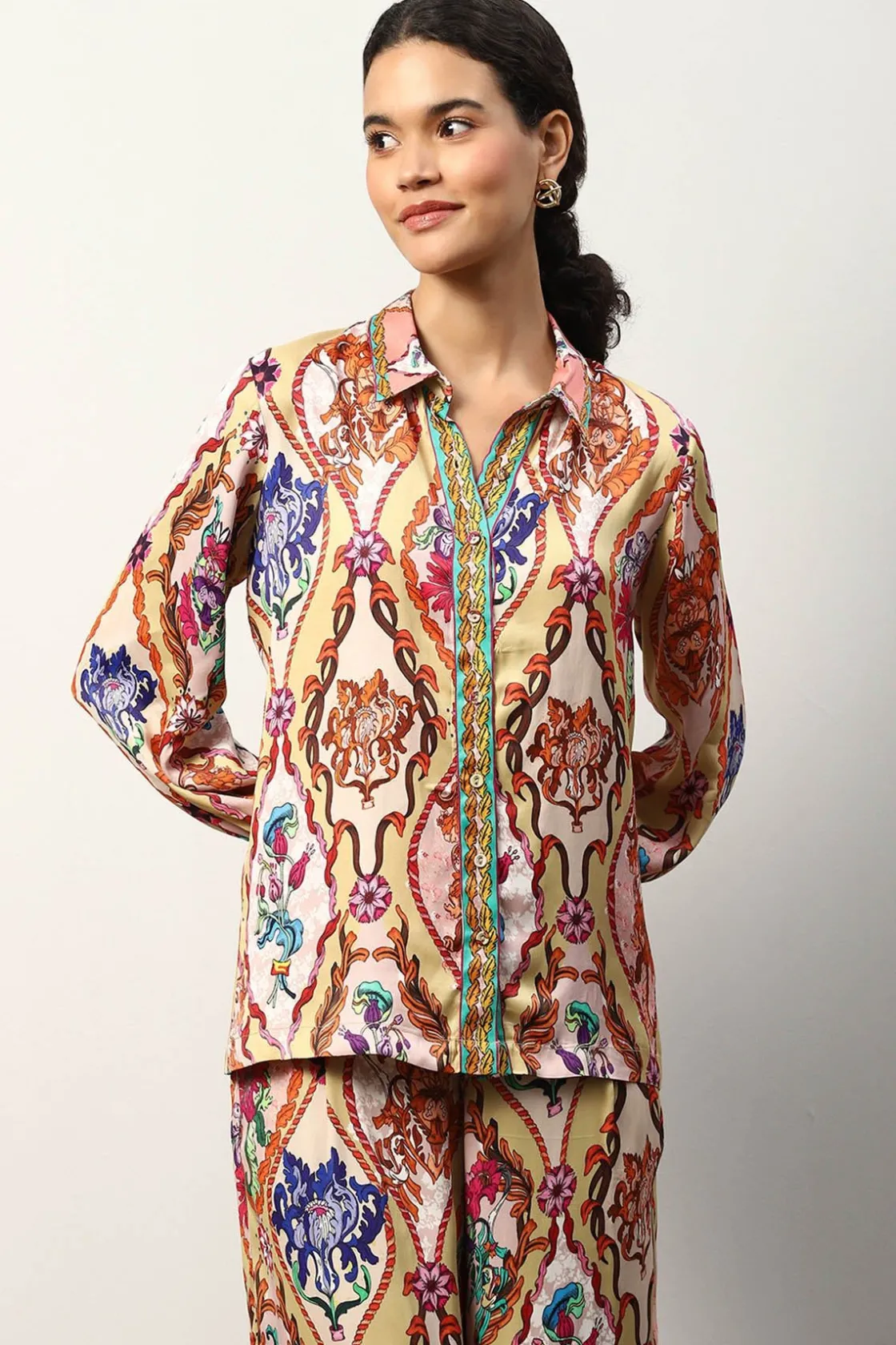 RANNA GILL Matching Sets-Holly Blouse Multi