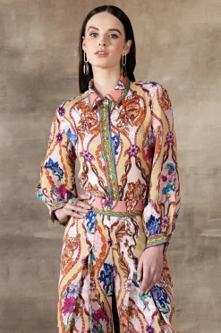 RANNA GILL Tops-Holly Blouse Multi