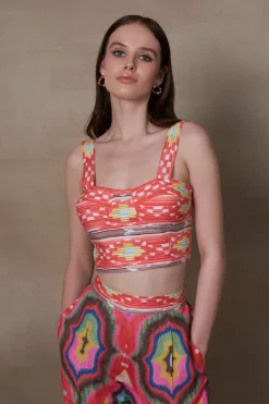 RANNA GILL Tops-Iris Corset Multi