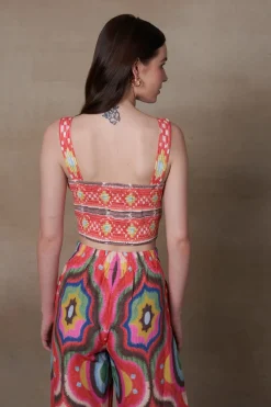 RANNA GILL Tops-Iris Corset Multi