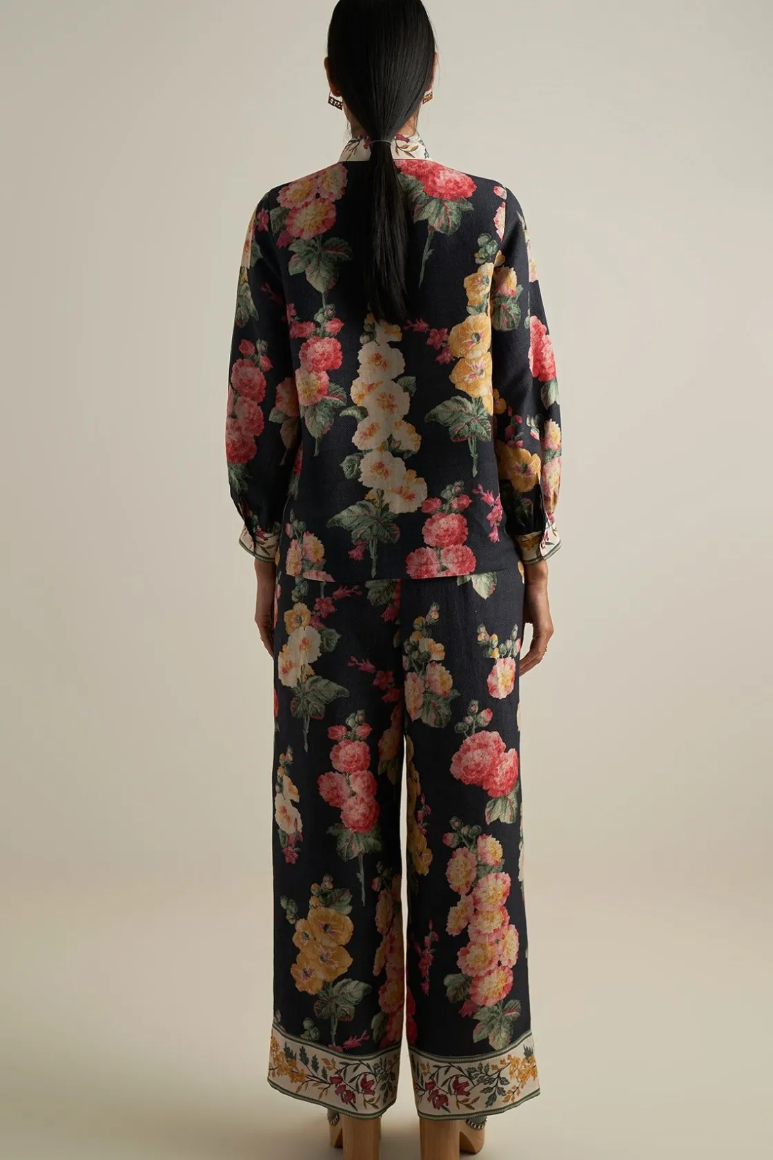 RANNA GILL Tops-Janis Blouse Black