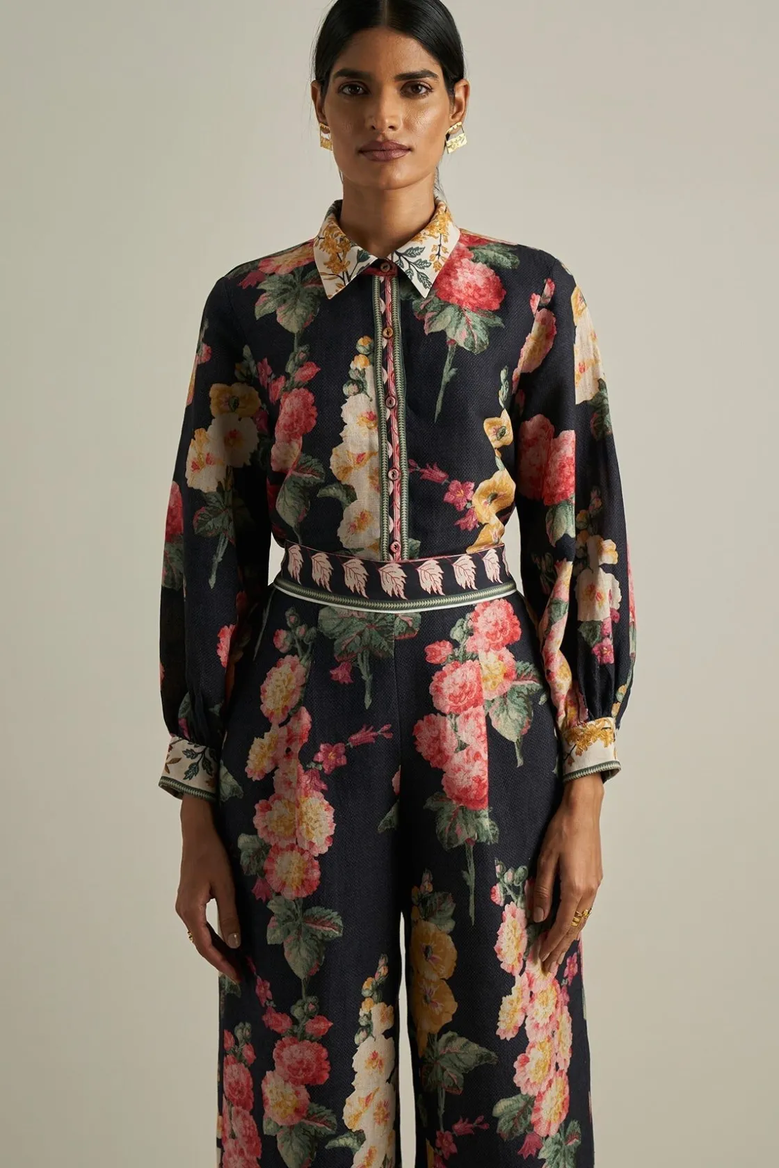 RANNA GILL Matching Sets-Janis Matching Set Black
