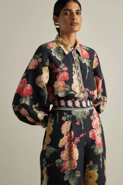 RANNA GILL Matching Sets-Janis Matching Set Black
