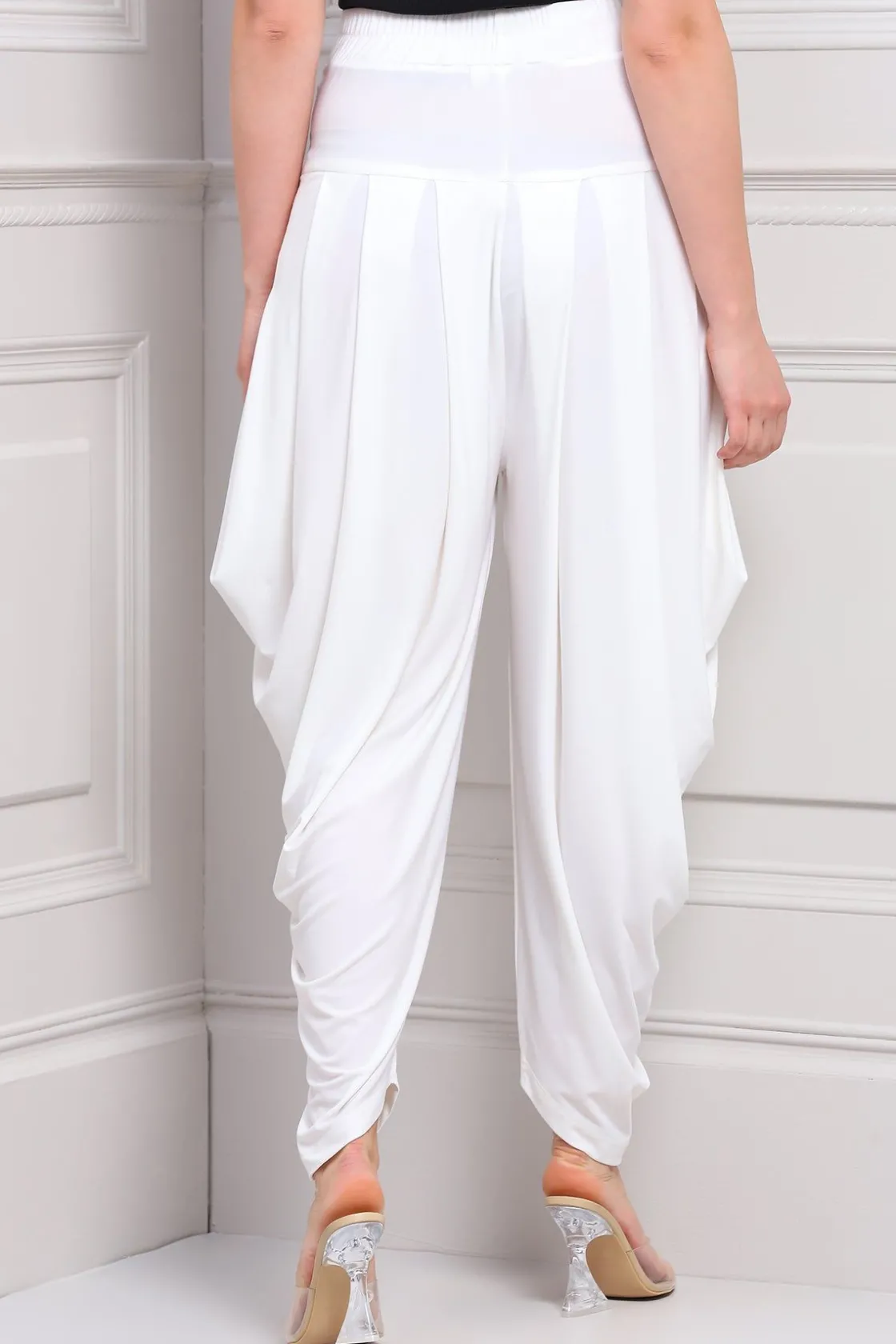 RANNA GILL Classic Pants-Jemma Pant White